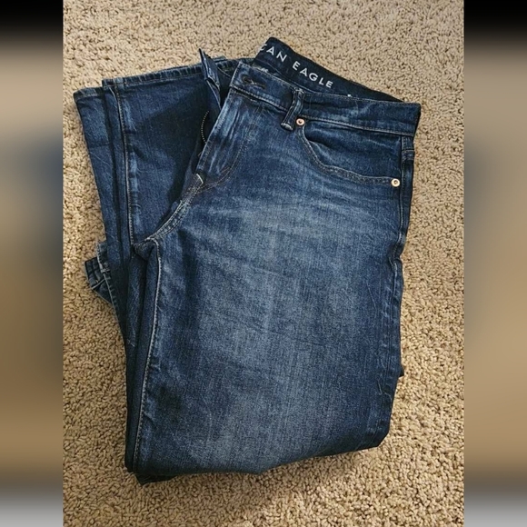2 Pairs Of American Eagle Easyflex Original Straight 30x30 Men's Jeans